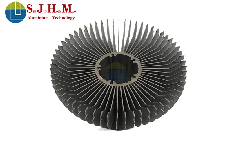 太陽花散熱器鋁型材